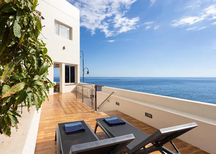 Home2book Stunning Beachfront House With Sea Views Candelaria